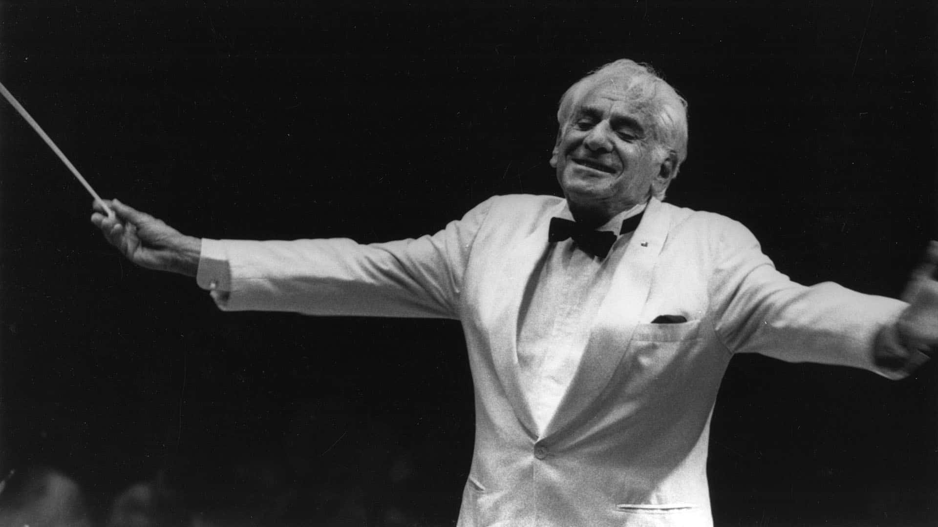 Dirigent Leonard Bernstein