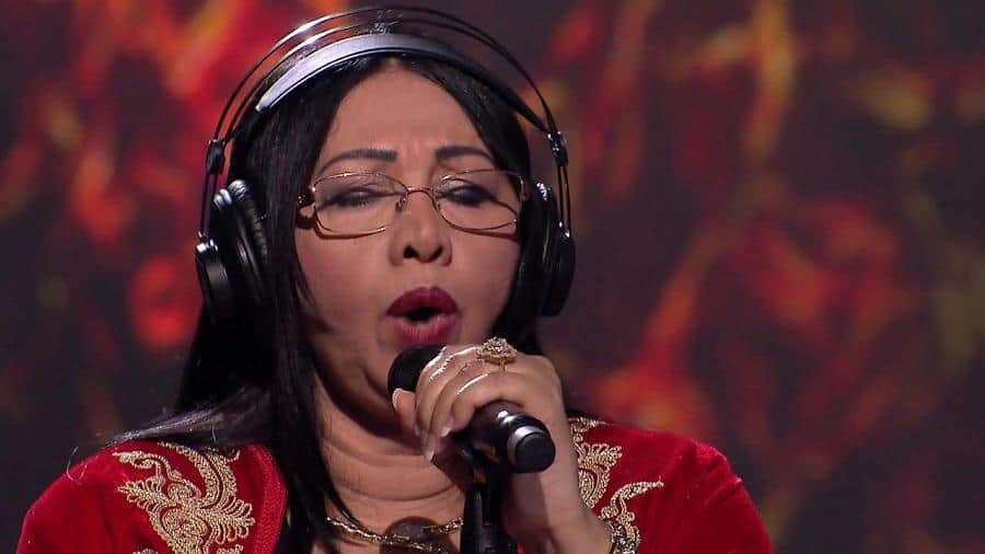 Die algerische Sängerin Chaba Zahouania