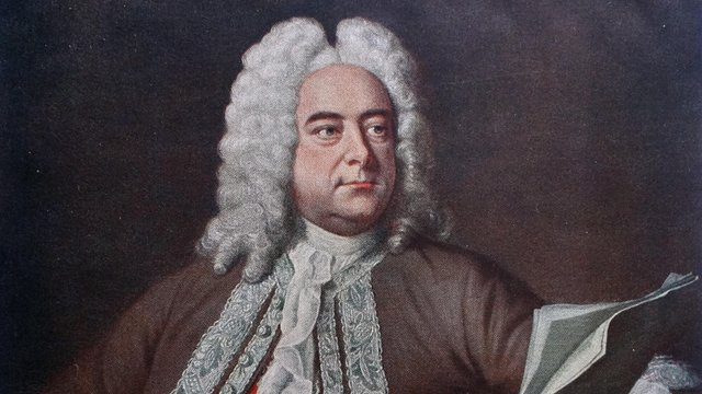 Deutscher Komponist Georg Friedrich Händel