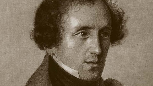 Deutscher Komponist Felix Mendelssohn